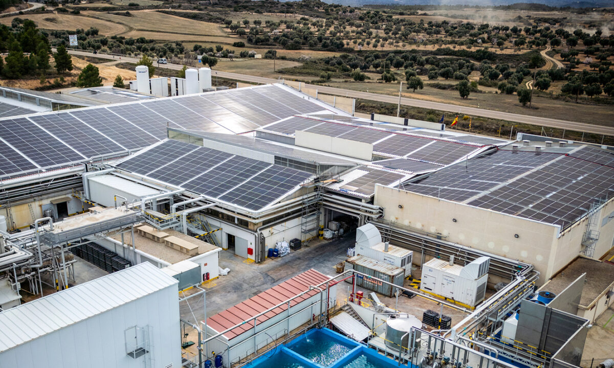 Finaliza la implementación del proyecto de monitorización y gestión energética en la planta de Alcañiz