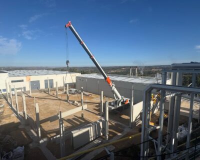 Oxaquim ya trabaja en la ampliación de la fábrica de Alcañiz